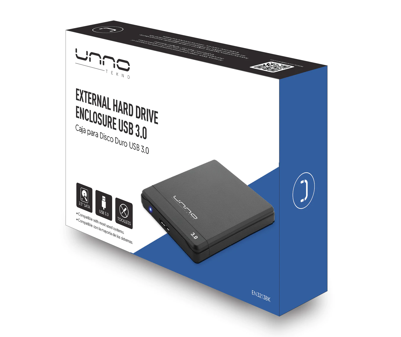 CARCASA PARA DISCO DURO USB 3.0 EN3213BK
