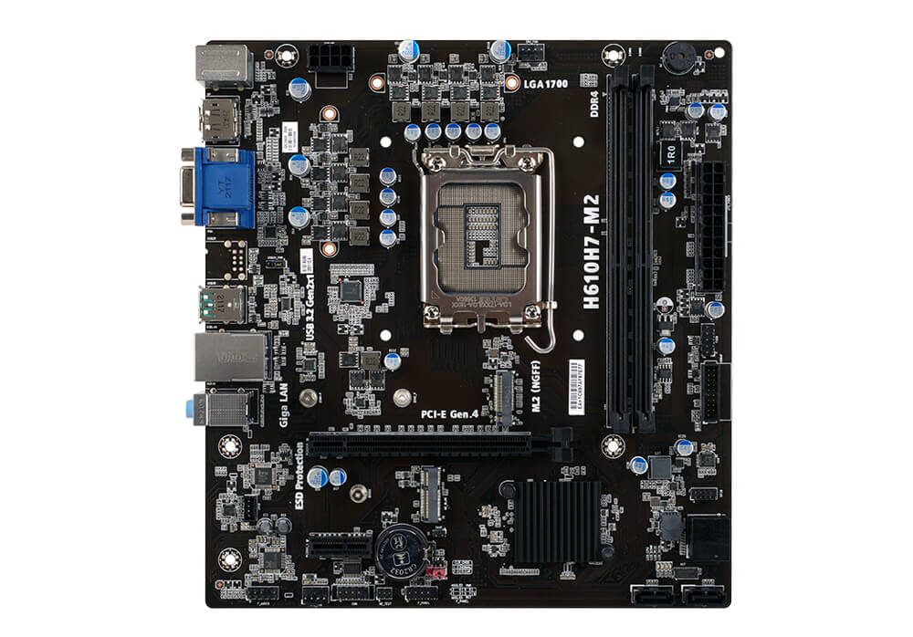 MOTHERBOARD ECS H610H7-M2