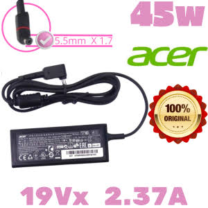 CARGADOR ACER 19 VDC 2.37A 45 WATTS E5 E3 ES1 SERIES ORIGINAL